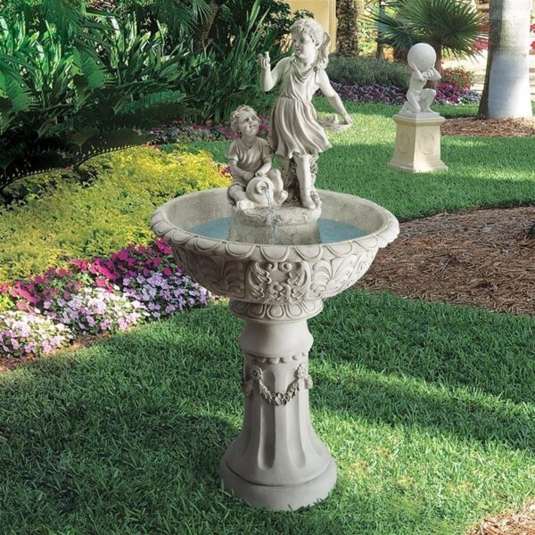 Design Toscano KY4012 27 Inch Natures Children Fountain