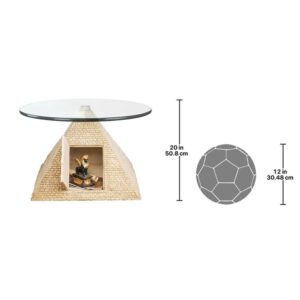 Design Toscano KY4022 27 1/2 Inch Great Egyptian Pyramid of Giza Table