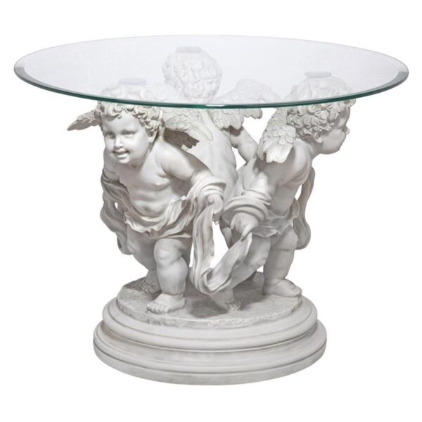 Design Toscano KY4114 24 Inch Berninis Cherubs Table