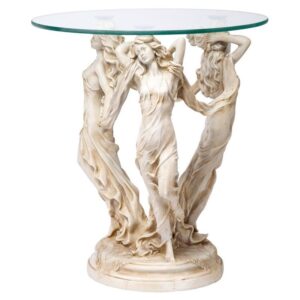 Design Toscano KY4621 18 Inch The Three Muses of Ancient Greece Table