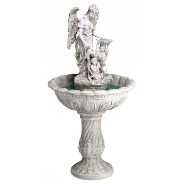 Design Toscano KY53002 23 1/2 Inch Heavenly Moments Angel Fountain