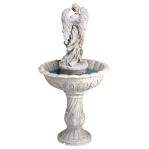 Design Toscano KY53002 23 1/2 Inch Heavenly Moments Angel Fountain