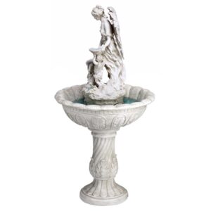 Design Toscano KY53002 23 1/2 Inch Heavenly Moments Angel Fountain