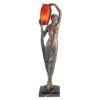 Design Toscano KY58026 9 Inch Art Deco Goddess of Light Table Lamp