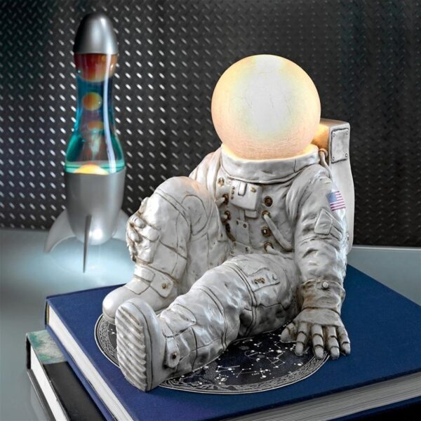 Design Toscano KY7507 11 1/2 Inch Astronaut At Ease Lamp