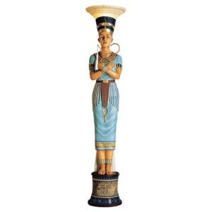 Design Toscano KY7918 13 Inch Queen Nefertiti Floor Lamp