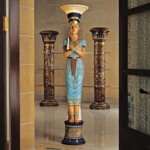 Design Toscano KY7918 13 Inch Queen Nefertiti Floor Lamp