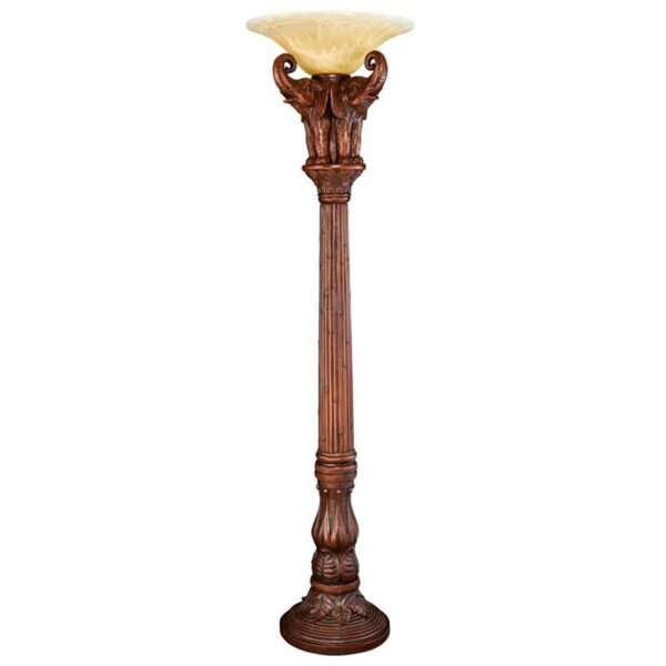 Design Toscano KY7940 19 1/2 Inch Lord Earl Houghtons Elephant Floor Lamp