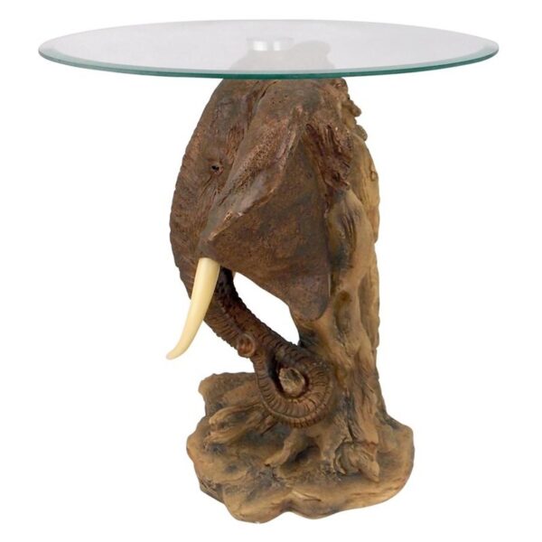 Design Toscano KY86485 18 Inch Lord Houghtons Elephant Table