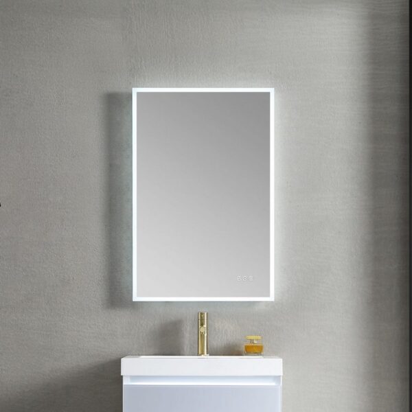 Blossom LED M2 2436 Beta 24 Inch LED Mirror with Frosted Sides