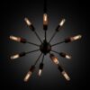 Legion Furniture LR3055-22 22 Inch Chandelier Dark Red Brown