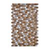 Legion Furniture MS-MIXED31 Mosaic Mix with Stone-Sf in Brown