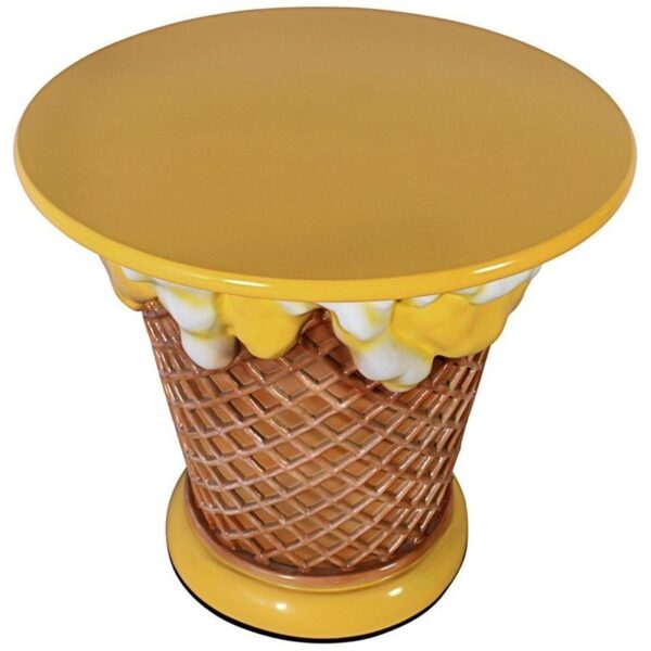 Design Toscano NE130019 33 Inch Ice Cream Cone Table