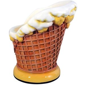 Design Toscano NE130020 26 Inch Ice Cream Cone Chair