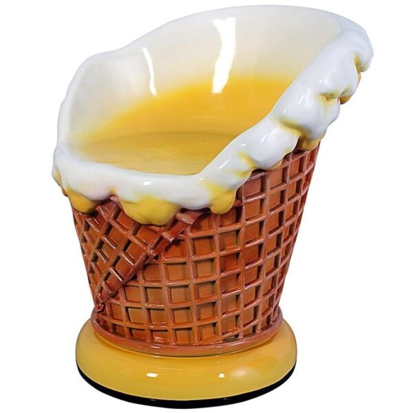 Design Toscano NE130020 26 Inch Ice Cream Cone Chair