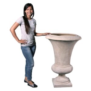 Design Toscano NE150230 28 1/2 Inch Viennese Architectural Garden Urn Large