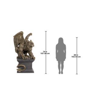 Design Toscano NE190048 46 Inch Manchesters Cathedral Gothic Chimera