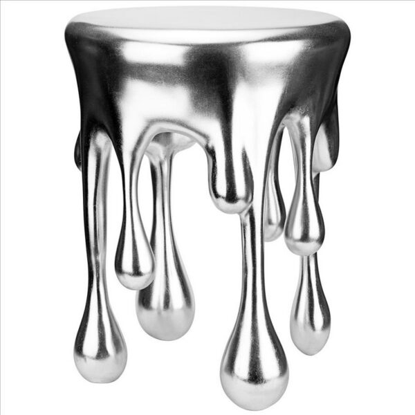 Design Toscano NE210024 16 Inch Splash Droplet Sculptural Side Table