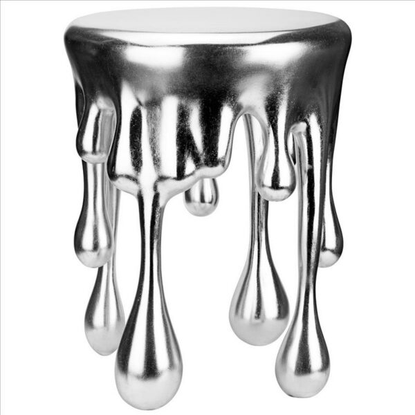 Design Toscano NE210024 16 Inch Splash Droplet Sculptural Side Table