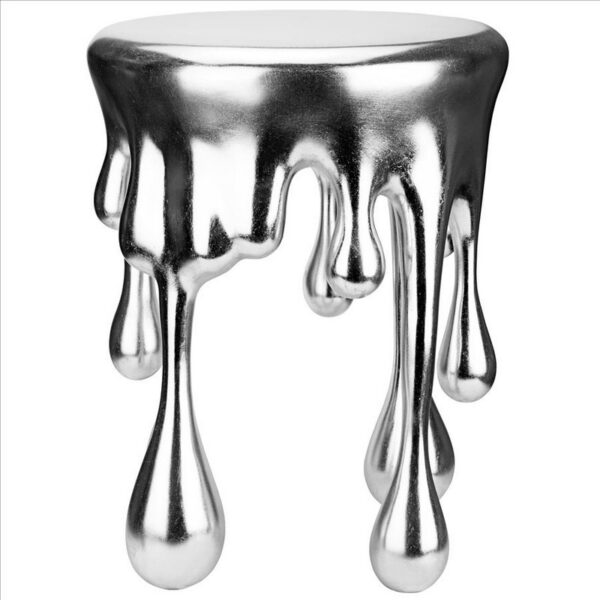 Design Toscano NE210024 16 Inch Splash Droplet Sculptural Side Table