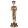 Design Toscano NE43577 14 1/2 Inch Egyptian Queens Faithful Servant Table