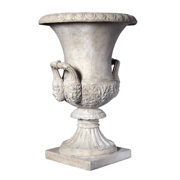 Design Toscano NE80172 17 1/2 Inch Medici Greeenman Garden Urn