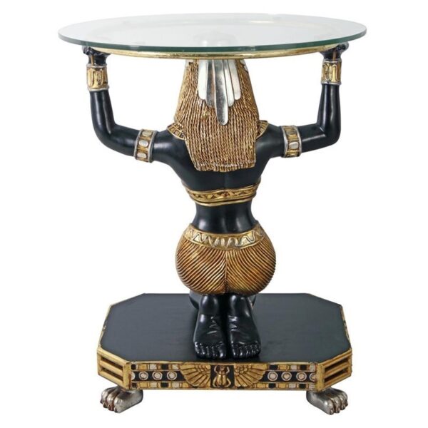 Design Toscano NE867002 21 Inch Egyptian Goddess Maat Console