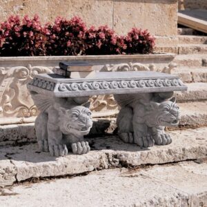 Design Toscano NG29878 31 Inch Blair Castle Gargoyle Bench