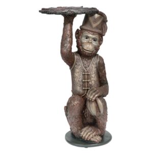 Design Toscano NG31382 16 Inch Moroccan Monkey Butler