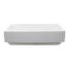 Nantucket Sinks NS-GSEZA32S Retrofit 30.75 Inch Glacierstone Single Bowl EZApron Kitchen Sink in White