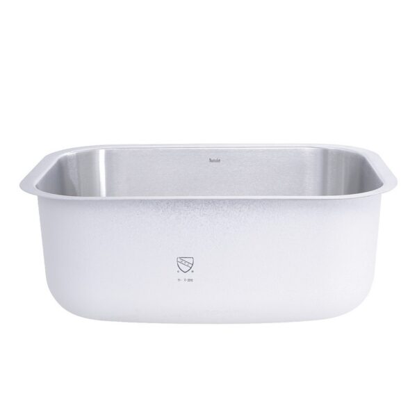 Nantucket Sinks NS09i-16 23 Inch Small Rectangle Single Bowl Undermount Stainless Steel Kitchen Sink - 16 Gauge