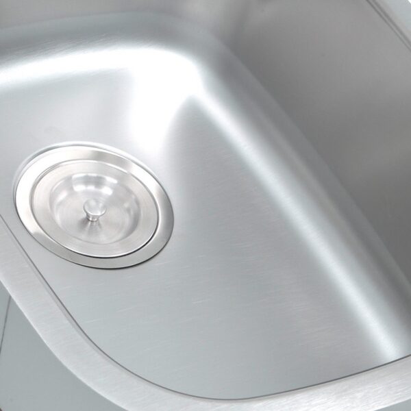 Nantucket Sinks NS20 Quidnet Rectangle Undermount Stainless Steel Bar/Prep Sink