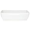 Nantucket Sinks NSV1913 White Rectangular Vessel Sink