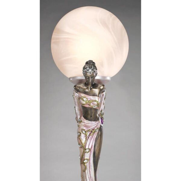 Design Toscano PD785 8 Inch Destiny's Muse Lamp