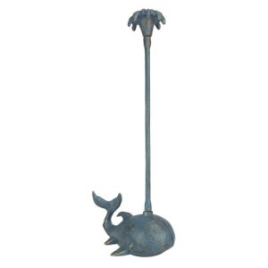 Design Toscano QH161079 6 1/2 Inch Whale of a Tale Paper Towel Holder