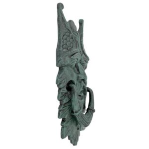 Design Toscano QH9100 6 Inch Castle Gladstone Greenman Doorknocker