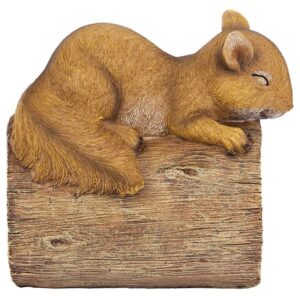 Design Toscano QM13073 9 Inch Jolly the Squirrel Gutter Guardian