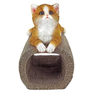 Design Toscano QM2864800 5 1/2 Inch Kitty Cat Rain Gutter