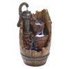 Design Toscano QN164015 11 Inch Farm Cistern Barrel Illuminated Fountain