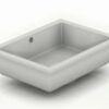 James Martin SNK-SS-RC-DVG 19.7 Inch Single Sink Vanity Top in Dove Gray