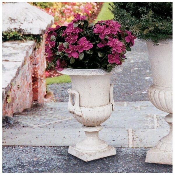 Design Toscano SP23 12 1/2 Inch Medium Chateau Elaine Cast Iron Urn