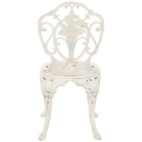 Design Toscano SP3464 15 Inch Garden of Roses Iron Bistro Chair