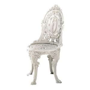 Design Toscano SP603 20 1/2 Inch Regents Park Victorian Garden Chair