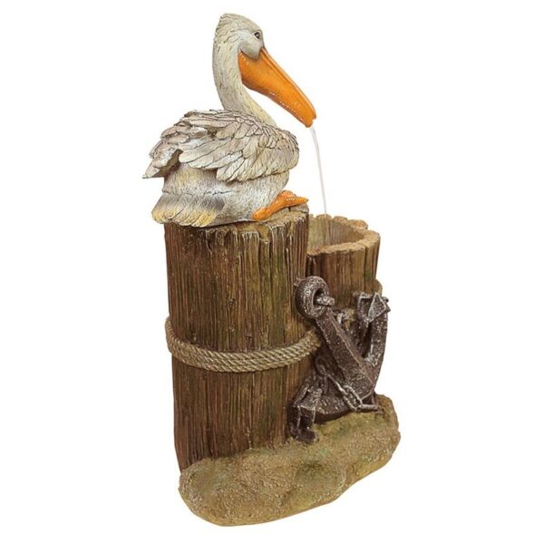 Design Toscano SS11780 11 Inch Pelicans Seashore Roost Fountain