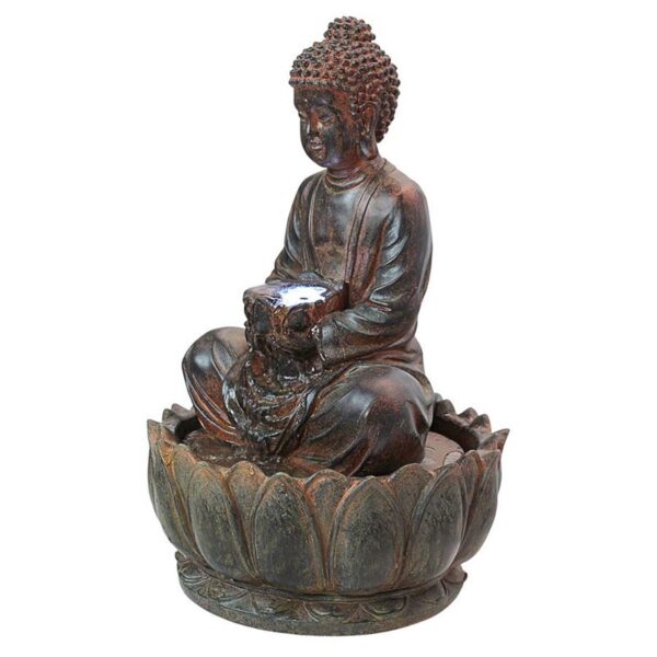 Design Toscano SS5615 8 1/2 Inch Endless Serenity Buddha Fountain