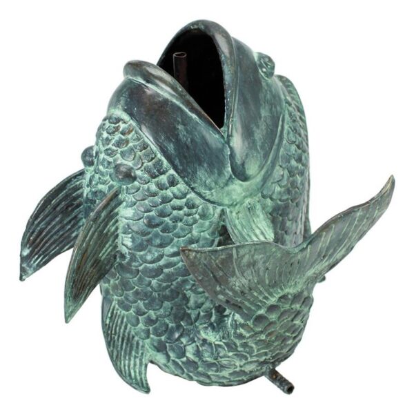 Design Toscano SU1026 9 1/2 Inch Medium Dancing Asian Fish