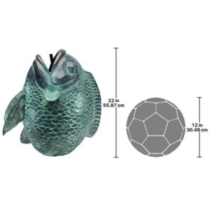 Design Toscano SU1028 14 Inch Large Dancing Asian Fish