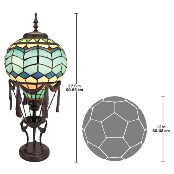 Design Toscano TF10025 11 Inch Le Flesselles Hot Air Balloon Lamp