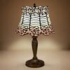 Design Toscano TF10055 10 Inch Parisian Folies Stained Glass Lamp