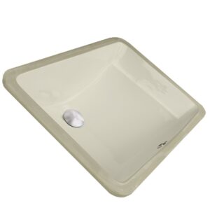 Nantucket Sinks UM-18x12-B 21 Inch Great Point Undermount Crafted Bath Sink